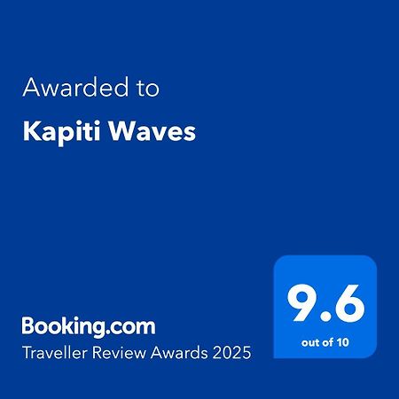 Kapiti Waves Beach Retreat Pukerua Bay Exterior foto